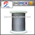 7x7 ss 316 steel wire rope